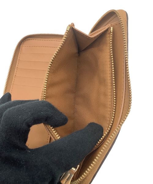 COACH（コーチ）COACH (コーチ) 2つ折り財布 ベージュの古着・服飾アイテム