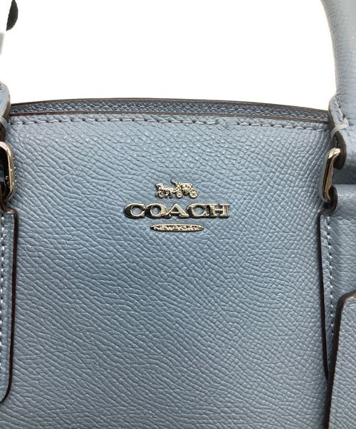 COACH（コーチ）COACH (コーチ) 2WAYショルダーバッグ スカイブルーの古着・服飾アイテム