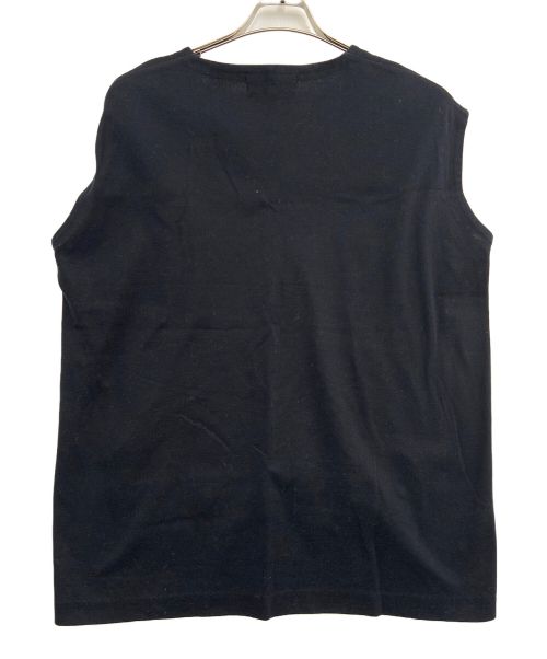 ENFOLD（エンフォルド）ENFOLD (エンフォルド) ミラノリブvネックカットソー ブラック サイズ:38の古着・服飾アイテム