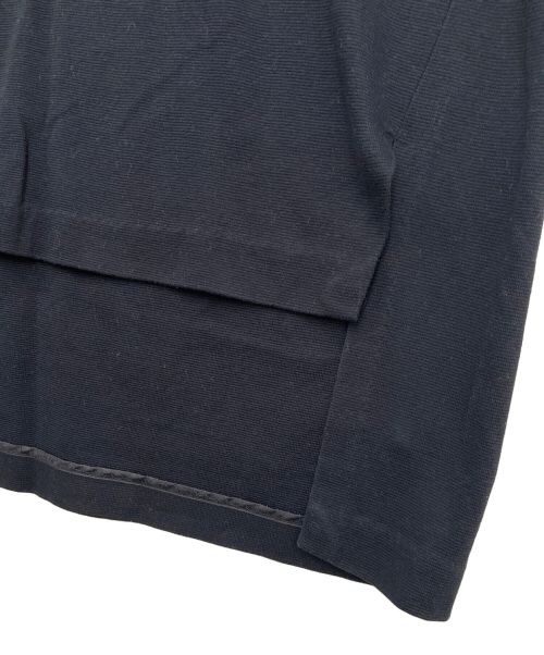 ENFOLD（エンフォルド）ENFOLD (エンフォルド) ミラノリブvネックカットソー ブラック サイズ:38の古着・服飾アイテム