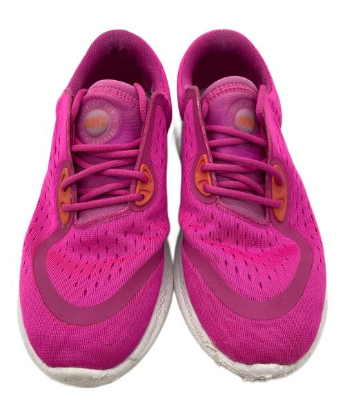 NIKE（ナイキ）NIKE (ナイキ) ランニングシューズ ピンク サイズ:24.5cmの古着・服飾アイテム