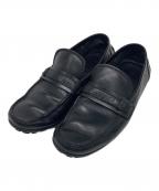 LOUIS VUITTONルイ ヴィトン）の古着「ローファー」｜ブラック