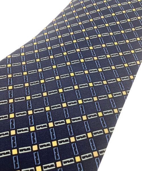 FENDI（フェンディ）FENDI (フェンディ) ネクタイ ブルー サイズ:FREEの古着・服飾アイテム