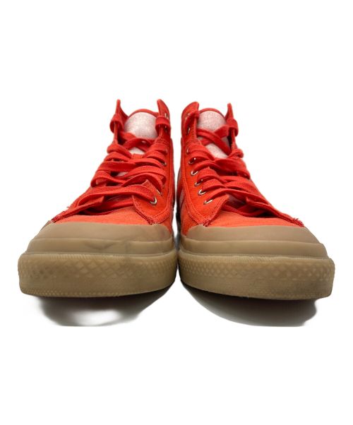 DISEL（ディーゼル）DISEL (ディーゼル) ハイカットスニーカー レッド サイズ:26.5cmの古着・服飾アイテム
