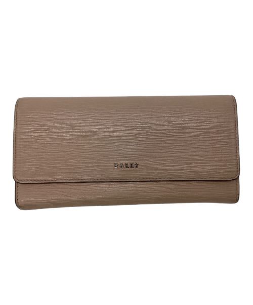 BALLY（バリー）BALLY (バリー) 長財布 ベージュの古着・服飾アイテム