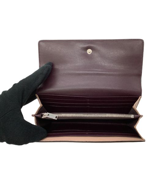 BALLY（バリー）BALLY (バリー) 長財布 ベージュの古着・服飾アイテム