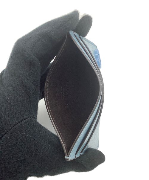 GUCCI（グッチ）GUCCI (グッチ) カードケース ブルーの古着・服飾アイテム