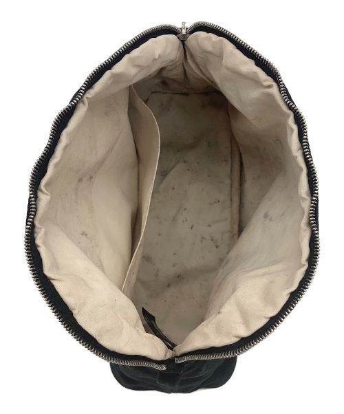 HERMES（エルメス）HERMES (エルメス) コスメポーチ ブラックの古着・服飾アイテム