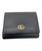 GUCCIグッチ）の古着「2つ折り財布」｜ブラック