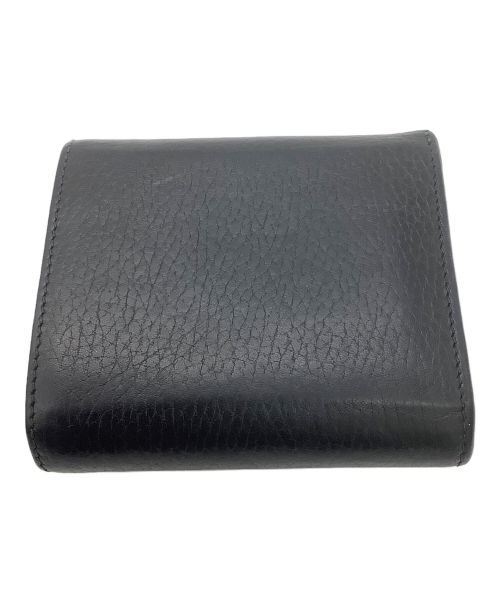 GUCCI（グッチ）GUCCI (グッチ) 2つ折り財布 ブラックの古着・服飾アイテム