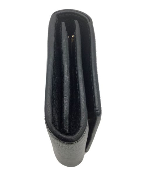 GUCCI（グッチ）GUCCI (グッチ) 2つ折り財布 ブラックの古着・服飾アイテム