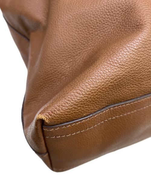 COACH（コーチ）COACH (コーチ) 2WAYバッグ オレンジ×ブラウン サイズ:表記無しの古着・服飾アイテム