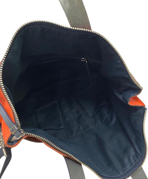 COACH（コーチ）COACH (コーチ) 2WAYバッグ オレンジ×ブラウン サイズ:表記無しの古着・服飾アイテム