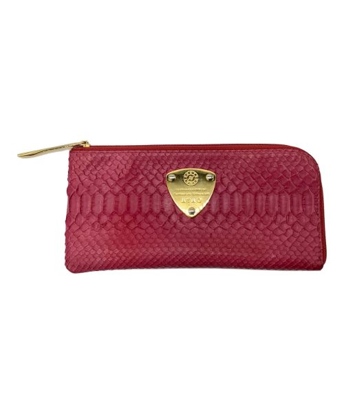 ATAO（アタオ）ATAO (アタオ) 長財布 パープルの古着・服飾アイテム