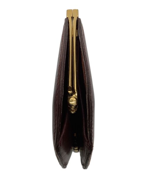 Cartier（カルティエ）Cartier (カルティエ) がま口財布 ブラウンの古着・服飾アイテム