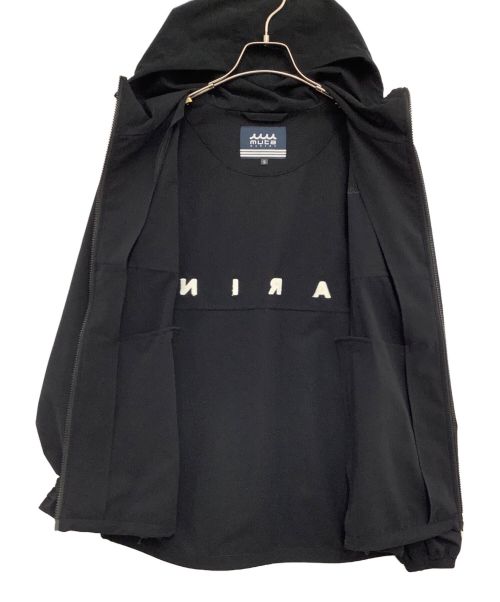 muta MARINE（ムータマリン）muta MARINE (ムータマリン) ストレッチジップパーカー ブラック サイズ:5の古着・服飾アイテム