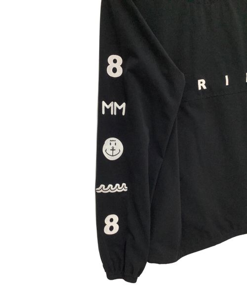 muta MARINE（ムータマリン）muta MARINE (ムータマリン) ストレッチジップパーカー ブラック サイズ:5の古着・服飾アイテム