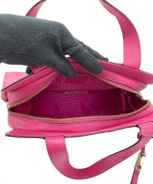 Kate Spade（ケイトスペード）Kate Spade (ケイトスペード) 2WAYショルダーバッグ ショッキングピンクの古着・服飾アイテム