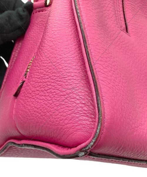 Kate Spade（ケイトスペード）Kate Spade (ケイトスペード) 2WAYショルダーバッグ ショッキングピンクの古着・服飾アイテム