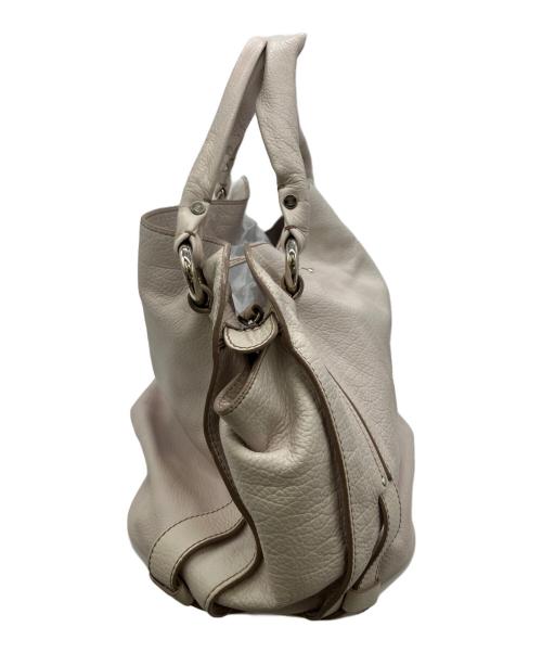 CELINE（セリーヌ）CELINE (セリーヌ) ハンドバッグ ホワイト サイズ:表記無しの古着・服飾アイテム