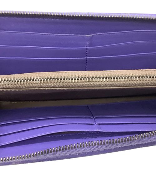 BOTTEGA VENETA（ボッテガベネタ）BOTTEGA VENETA (ボッテガベネタ) 長財布 バイオレットの古着・服飾アイテム