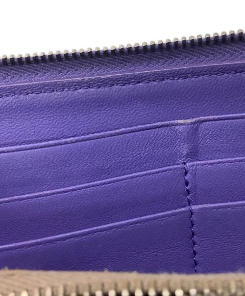 BOTTEGA VENETA（ボッテガベネタ）BOTTEGA VENETA (ボッテガベネタ) 長財布 バイオレットの古着・服飾アイテム