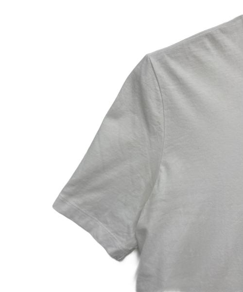 Maison Margiela（メゾンマルジェラ）Maison Margiela (メゾンマルジェラ) 半袖カットソー ホワイト サイズ:48の古着・服飾アイテム
