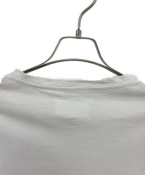 Maison Margiela（メゾンマルジェラ）Maison Margiela (メゾンマルジェラ) 半袖カットソー ホワイト サイズ:48の古着・服飾アイテム