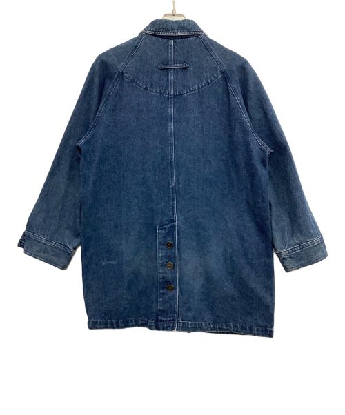 Eddie Bauer（エディーバウアー）Eddie Bauer (エディーバウアー) デニムコート ネイビー サイズ:Mの古着・服飾アイテム