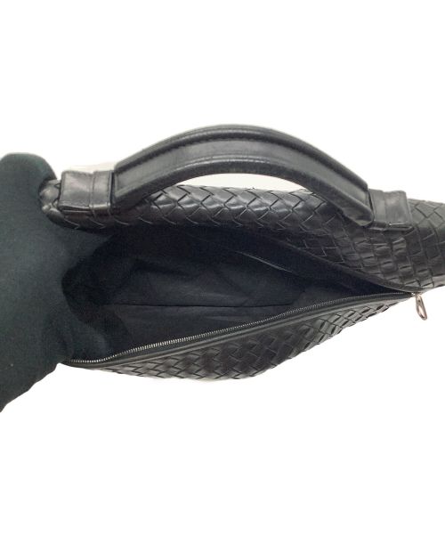 BOTTEGA VENETA（ボッテガベネタ）BOTTEGA VENETA (ボッテガベネタ) ブリーフケース ブラックの古着・服飾アイテム