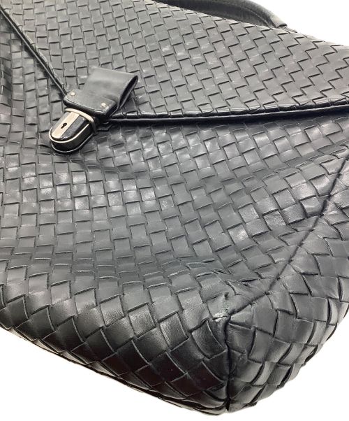 BOTTEGA VENETA（ボッテガベネタ）BOTTEGA VENETA (ボッテガベネタ) ブリーフケース ブラックの古着・服飾アイテム