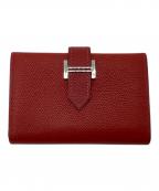 HERMESエルメス）の古着「カードケース」｜レッド