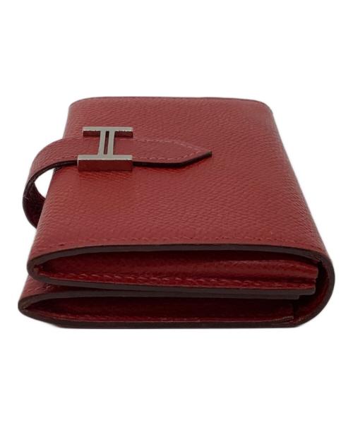 HERMES（エルメス）HERMES (エルメス) カードケース レッドの古着・服飾アイテム