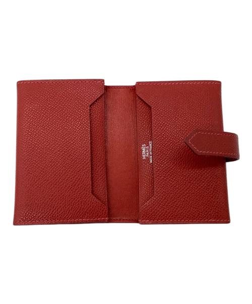HERMES（エルメス）HERMES (エルメス) カードケース レッドの古着・服飾アイテム