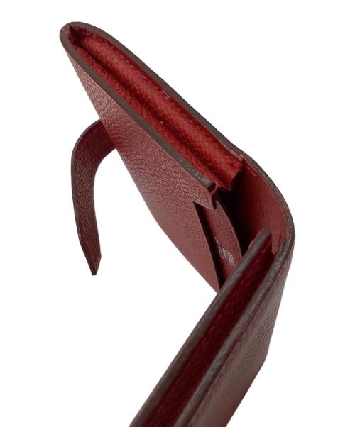 HERMES（エルメス）HERMES (エルメス) カードケース レッドの古着・服飾アイテム