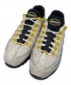 NIKEナイキ）の古着「AIR MAX95」｜ホワイト×イエロー