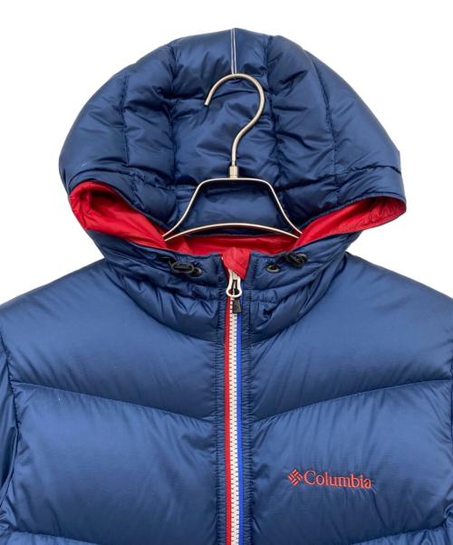 Columbia（コロンビア）Columbia (コロンビア) ダウンジャケット ブルー サイズ:Sの古着・服飾アイテム