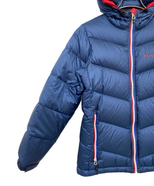Columbia（コロンビア）Columbia (コロンビア) ダウンジャケット ブルー サイズ:Sの古着・服飾アイテム