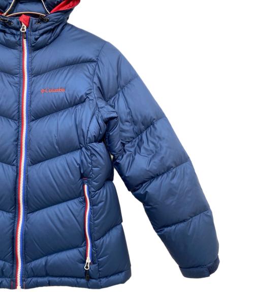 Columbia（コロンビア）Columbia (コロンビア) ダウンジャケット ブルー サイズ:Sの古着・服飾アイテム