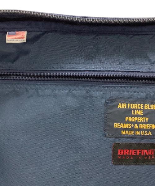 BRIEFING（ブリーフィング）BRIEFING (ブリーフィング) BEAMS (ビームス) 2WAYブリーフケース ネイビーの古着・服飾アイテム
