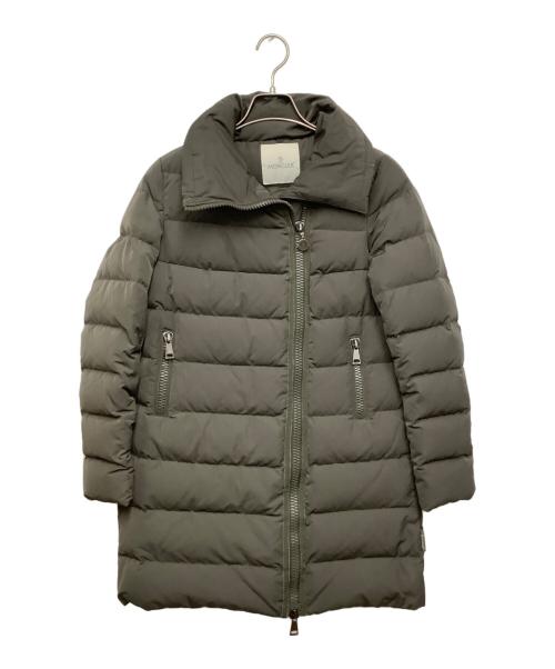MONCLER（モンクレール）MONCLER (モンクレール) ダウンコート ブラウンの古着・服飾アイテム