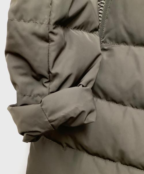 MONCLER（モンクレール）MONCLER (モンクレール) ダウンコート ブラウンの古着・服飾アイテム