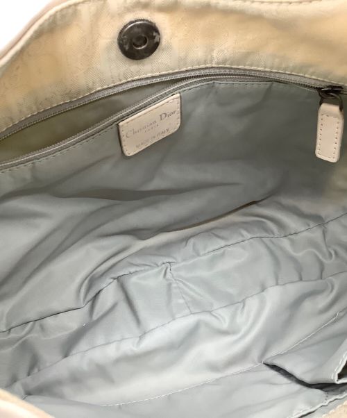 Christian Dior（クリスチャン ディオール）Christian Dior (クリスチャン ディオール) セミショルダーバッグ ホワイトの古着・服飾アイテム