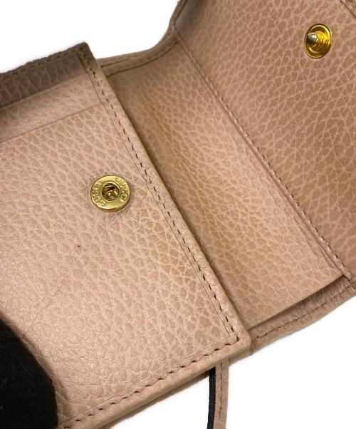GUCCI（グッチ）GUCCI (グッチ) 3つ折り財布 ピンクの古着・服飾アイテム