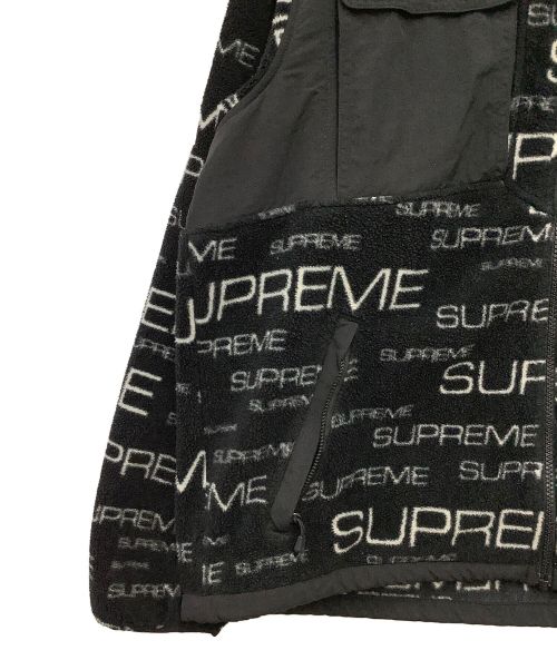 THE NORTH FACE（ザ ノース フェイス）THE NORTH FACE (ザ ノース フェイス) SUPREME (シュプリーム) フリースジャケット ブラック サイズ:Mの古着・服飾アイテム