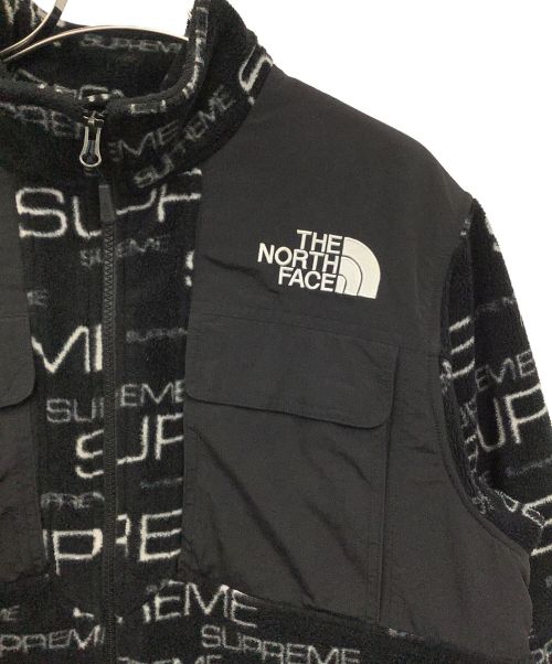 THE NORTH FACE（ザ ノース フェイス）THE NORTH FACE (ザ ノース フェイス) SUPREME (シュプリーム) フリースジャケット ブラック サイズ:Mの古着・服飾アイテム