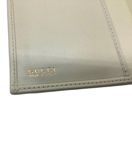 GUCCI（グッチ）GUCCI (グッチ) バンブー長財布 ホワイトの古着・服飾アイテム