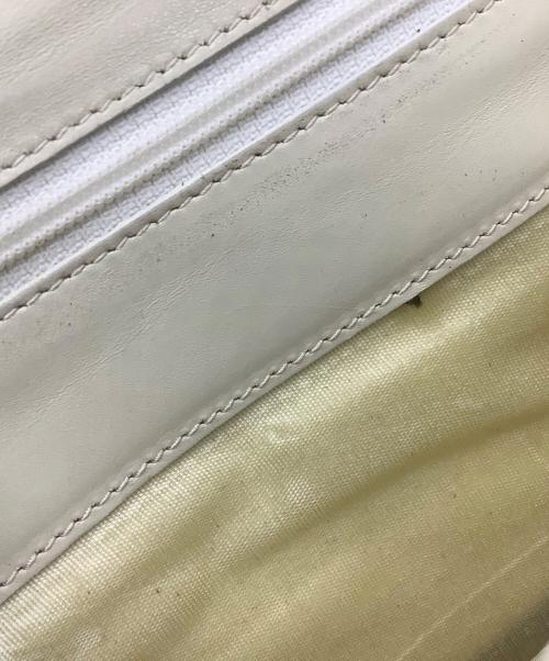 GUCCI（グッチ）GUCCI (グッチ) バンブー長財布 ホワイトの古着・服飾アイテム