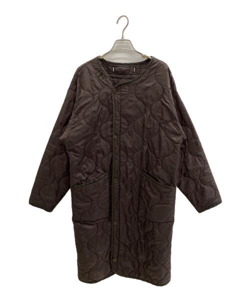 HYKE（ハイク）HYKE (ハイク) キルティングライナーコート ブラウン サイズ:SIZE2の古着・服飾アイテム