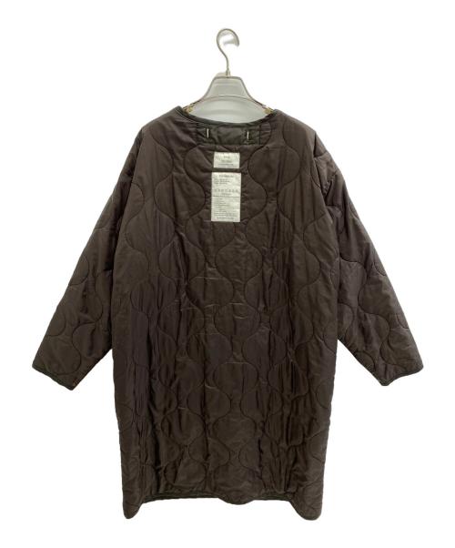 HYKE（ハイク）HYKE (ハイク) キルティングライナーコート ブラウン サイズ:SIZE2の古着・服飾アイテム